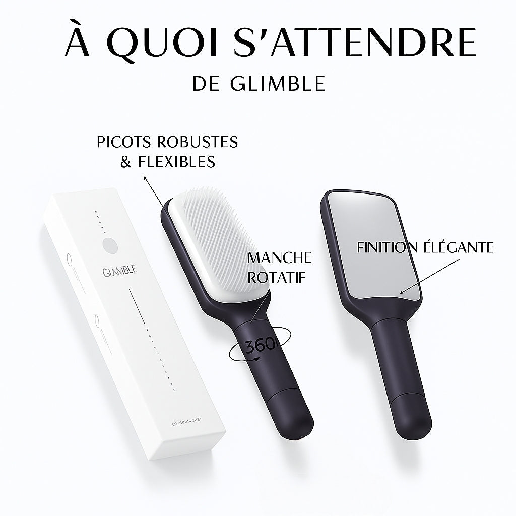 Brosse Glimble™ (Prix uniquement pour les nouveaux clients !)